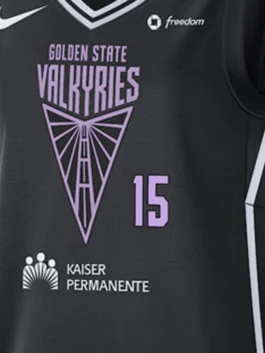 Golden State Valkyries Tiffany Hayes Player Jersey featuring professional fabric panels and luxury pullover closure.