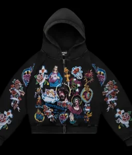 We Are Righteous Black Hoodie