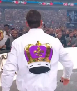 WrestleMania 42 2026 CM Punk White Jacket For Sale