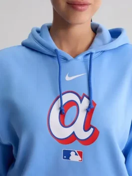 Atlanta Braves 2026 City Connect Hoodie with full length sleeves and luxury pullover design.