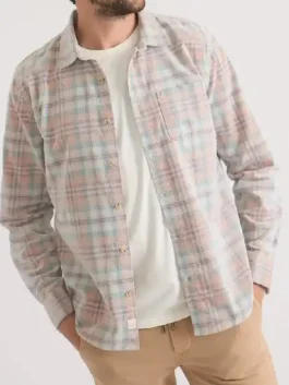 Beef Charles Melton Plaid Shirt as Austin Davis in a bold checkered plaid cotton build with button cuffs and a relaxed casual everyday vibe.