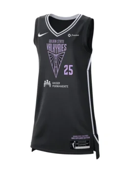 Golden State Valkyries Monique Billings Victory Jersey highlighting professional jersey grain and luxury sleeveless cut.