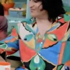 Great Celebrity Bake Off Noel Fielding Multicolor Shirt in vibrant multicolor cotton with a classic shirt collar and Noel's boldly expressive everyday style.