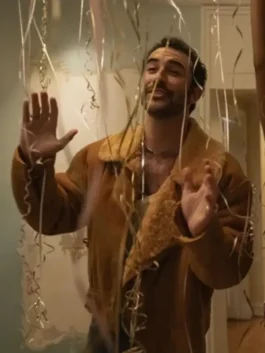 I Love LA Jordan Firstman Suede Jacket in professional finish with luxury full length sleeves and side pockets.