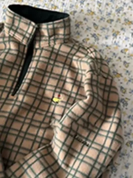 Masters Reversible Jacket in professional green polyester and luxury fleece fabric for 2026.