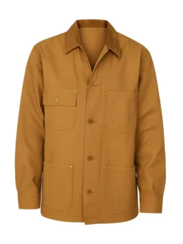 Oh What Fun Michelle Pfeiffer Jacket front view featuring professional panels and a luxury buttoned closure.