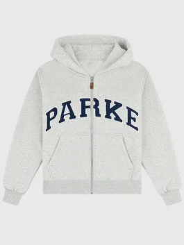 Parke Og Varsity Hoodie crafted in bold collegiate style with soft fleece fabric and a relaxed comfortable fit.