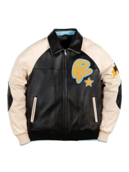 Pelle Pelle Classic Soda Club Black Jacket in rich black real leather with a shirt style collar, rib knitted cuffs and Pelle Pelle's legendary Soda Club heritage.