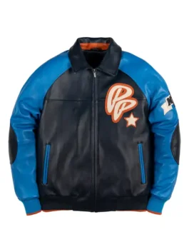 Pelle Pelle American Bruiser Yellow Jacket in professional yellow real leather with a luxury shirt style collar.