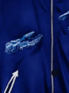 Elden Ring Ranni The Witch Sukajan Jacket celebrating Ranni's iconic character through bold blue sukajan craftsmanship and game-art detail.