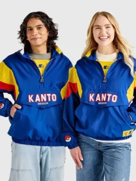 Target x Pokémon Kanto Starter Jacket featuring iconic Kanto starter artwork with a bold design and comfortable everyday fit.