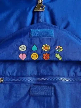 Target x Pokémon Kanto Starter Jacket pullover style with colorful Kanto graphics and a cozy relaxed everyday fit.