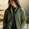 The Drama Zendaya Green Jacket showcasing professional green finish and luxury button-down design.