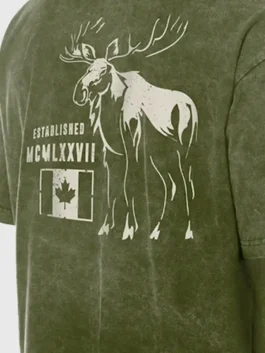Toronto Blue Jays 2026 Armed Forces Day T Shirt in rich olive green with a relaxed round neck and a clean lightweight half sleeve pullover everyday fit.