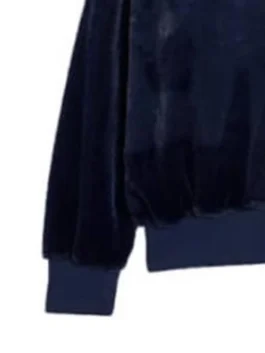 Maddy Perez Euphoria Suede Jacket featuring professional rib knitted hem and hooded collar.