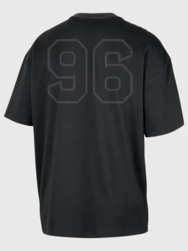 WNBA Legends Nike 30 Ringer T-Shirt back view highlighting professional fabric grain and luxury half sleeves.