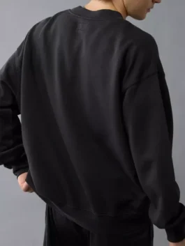 AE Henley Sweatshirt Back View