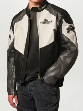 Belstaff x Represent Race Jacket Close-Up View