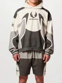 Belstaff x Represent Racing Hoodie Front View