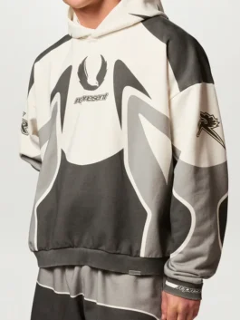 Belstaff x Represent Racing Hoodie Side View