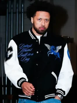 Cade Cunningham Ford Jacket front view with bold sporty design
