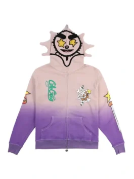 Death And Glo Gang Hoodie Front View