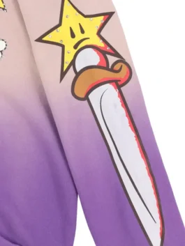 Death And Glo Gang Hoodie Look View