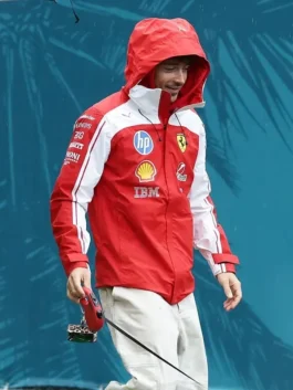 F1 Grand Prix Of Miami Charles Leclerc Jacket Side View