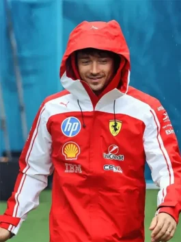 F1 Grand Prix Of Miami Charles Leclerc Jacket View Look
