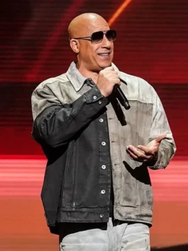 Vin Diesel 2026 Trucker Jacket full outfit look with classic fit