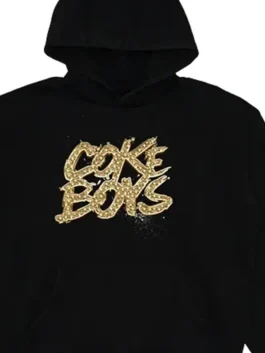French Montana X Verzuz Coke Boys Hoodie Close-Up View