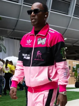 Grand Prix 2026 Cam’ron Pharrell x Adidas Track Jacket Side View