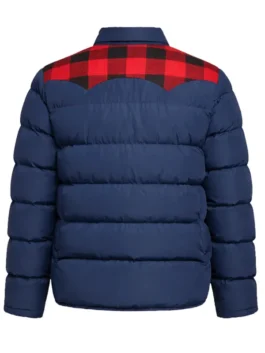 Greenland 2 Migration Roman Griffin Davis Puffer Jacket back view with quilted finish