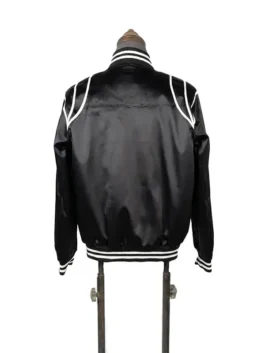 Keith Powers The Gates 2026 Black Bomber Jacket Back