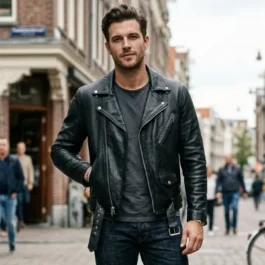 Mens Black Leather Jackets