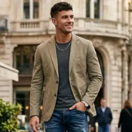 Mens Slim Fit Jackets