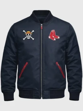 One Piece Red Sox Varsity Jacket