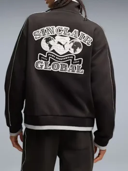 PUMA x SINCLAIR Men T7 Track Jacket Back View