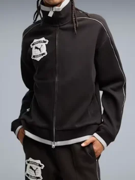 PUMA x SINCLAIR Men T7 Track Jacket Front View