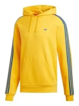 Front View Rue Bennett Euphoria Yellow Hoodie