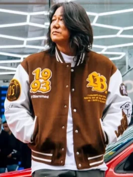 Sung Kang Varsity Jacket Front View