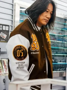 Sung Kang Varsity Jacket Side View
