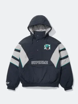 Supreme x SALEM Half Zip Stadium Jacket