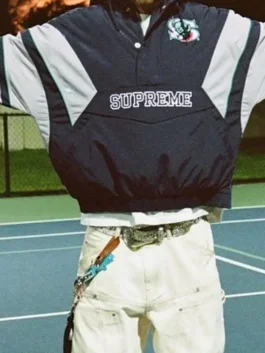 Supreme x SALEM Half Zip Stadium Jacket