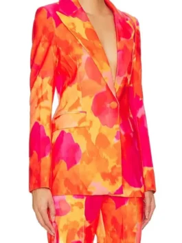 The Voice S27 Kaiya Hamilton Jacket side view with clean sleeve shape and fitted body style