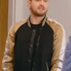 The Voice S27 Michael Bublé Varsity Jacket front view with sporty collar and neat closure