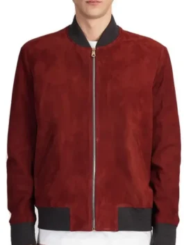 The Voice S27 Michael Buble’s Bomber Jacket front look with clean collar and casual outfit style
