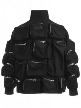 CeeLo Green Multi-Pocket Jacket back view showing rear structure, sleeve shape, and clean jacket fit