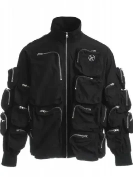 CeeLo Green Multi-Pocket Jacket view look showing multiple pockets, collar detail, and clean fit