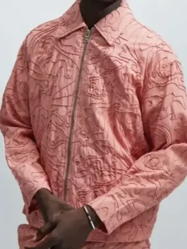 The Voice S29 KJ Willis Boxy Jacket look showing boxy shape, collar detail, and relaxed fit